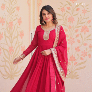 Rani Pink Georgette Gown