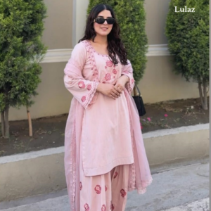 Pink Floral Farsi Salwar